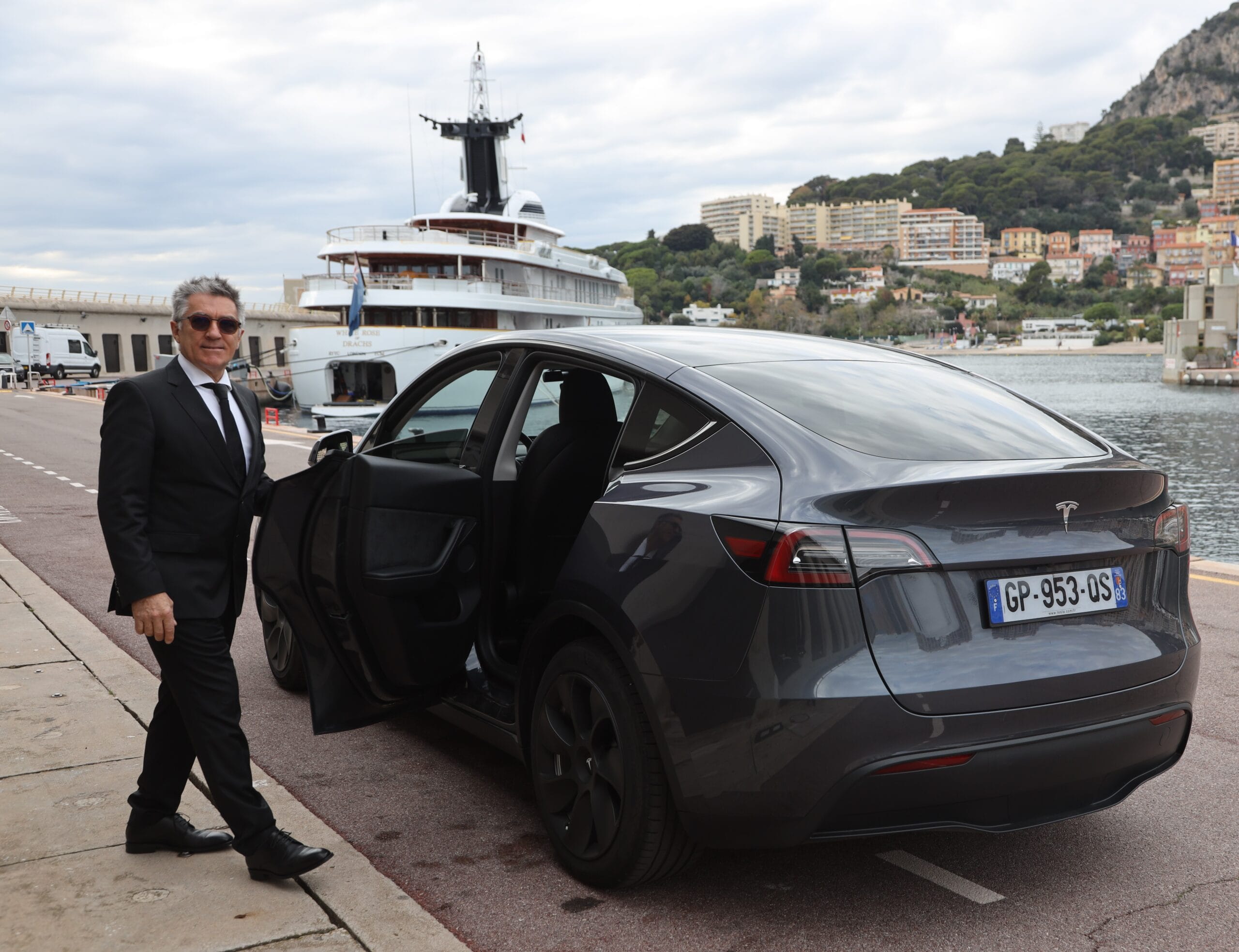 Mr Ottaviani et son véhicules